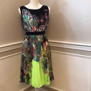 Sierra Pleated Cocktail Dress